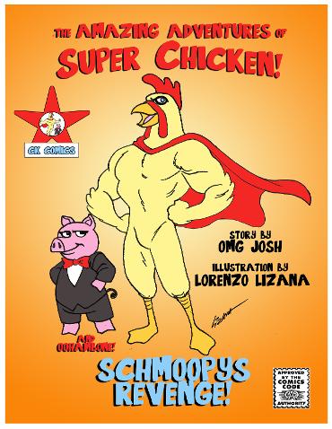 Cover of the Super Chicken Comic